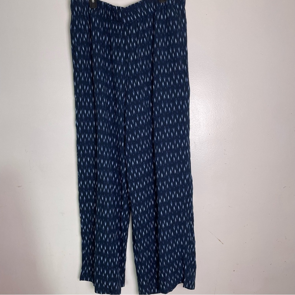 Banana Republic wide leg Coastal Lightweight Flowy Pullon Pants Minimalist XL